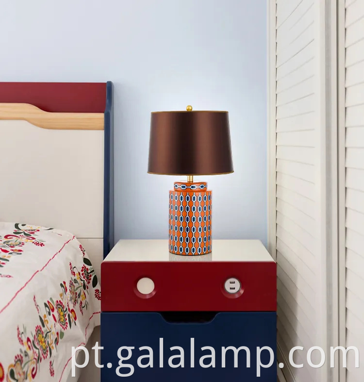 Lvin -lâmpada elegante do E27 LED com design de cerâmica chinês